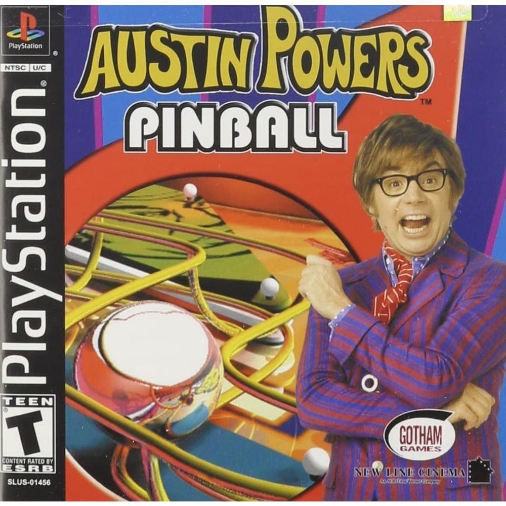 Jogo Austin Powers Pinball Ps1 Novo Original