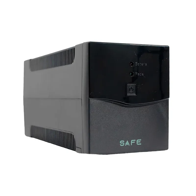 Nobreak 1200va Coletek, Bivolt Automático E Saída: 115v, Ups, 1 Bateria 9ah, 8 Tomadas - Safe1200va