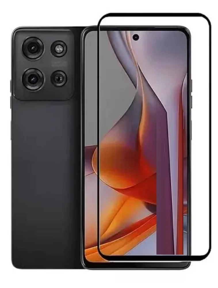 Película De Vidro Curva Temperada 3d 9d Para Motorola Moto Edge 50 Ultra