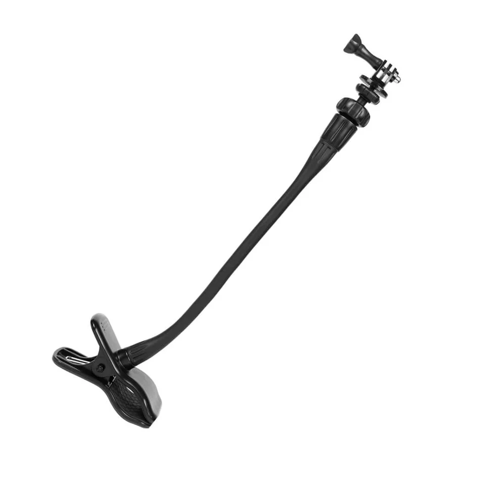 Suporte Haste Flexível Com Garra Para Gopro E Similares