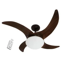 Ventilador Independence 4 Pás 110v Marrom Café E Controle