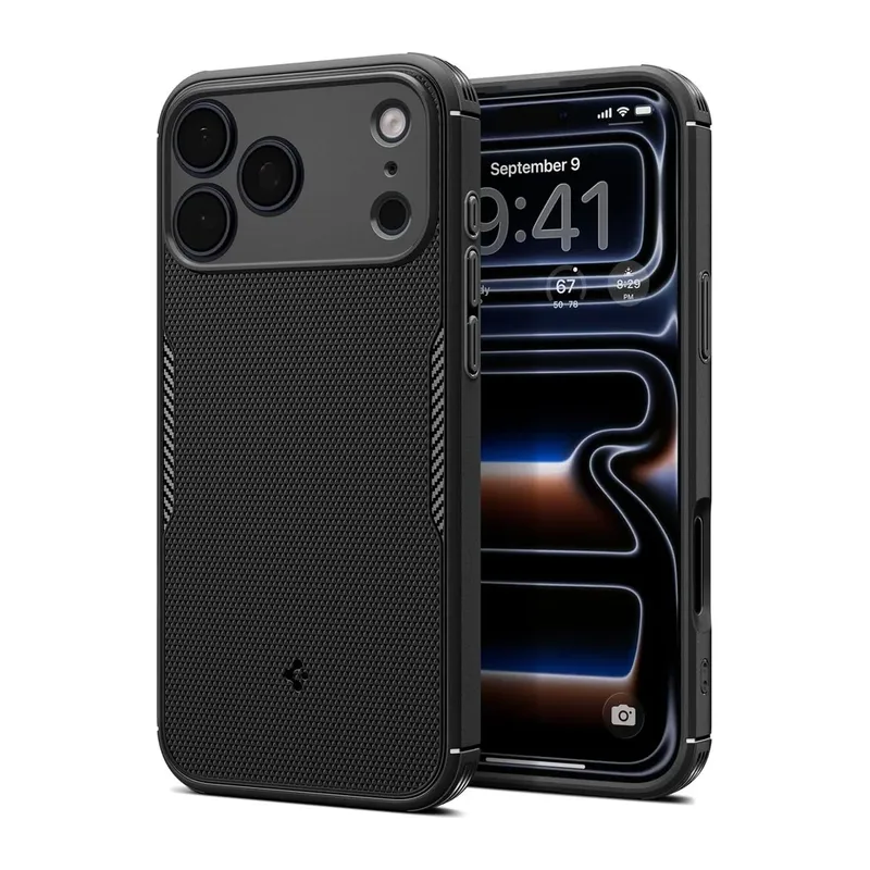 Spigen Core Armor Capa Magsafe Para Iphone 16 Preta Fosca