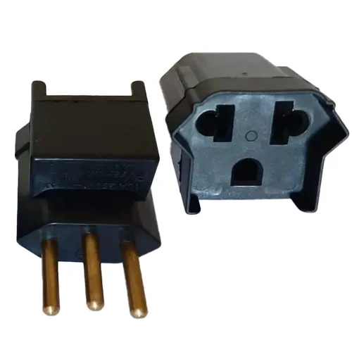 Adaptador De Tomada 2p+t 10a/250v (kit Com 5 Unid)