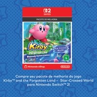 Gift Card Kirby and the Forgotten Land + Star-Crossed World - Pacote de Melhoria, Nintendo Switch 2
