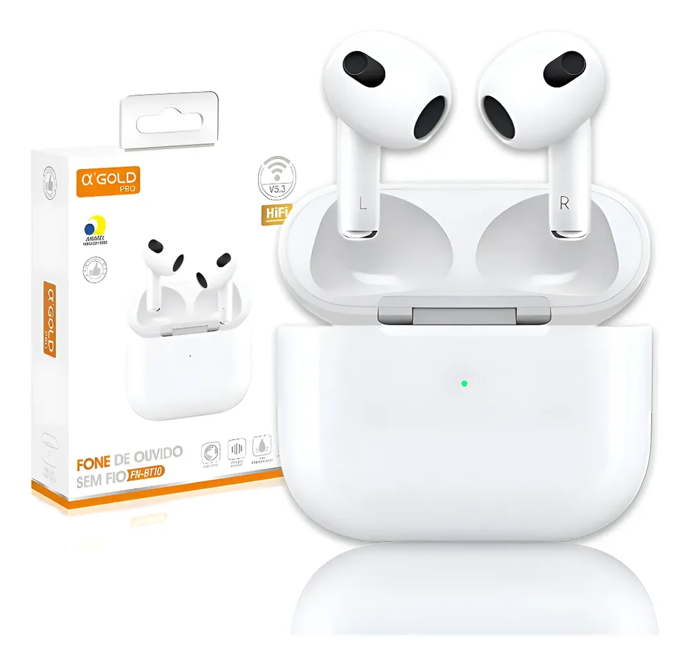 Fone De Ouvido Sem Fio Bluetooth V5.4