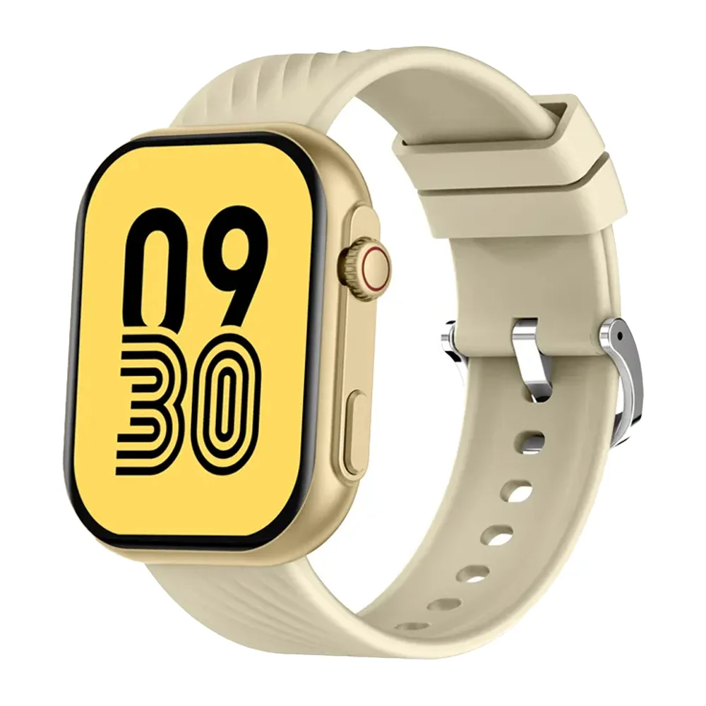 Smartwatch Zwear Zl80 Chamada Bt 5.2 Tela 2.01 Pol. Amarelo
