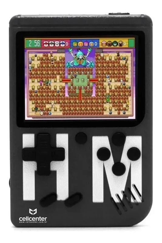 Mini Game Portátil Game Retro Yxj-01 90 Mb 2021 H'maston Preto