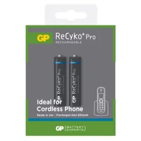 Duas Pilhas Recarregáveis 650mah Aaa
