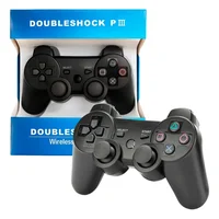 Controle Gamer Para Ps3 Sem Fio, Wireless 2.4g, Compatível Com PC E Console, Bateria Interna, Preto