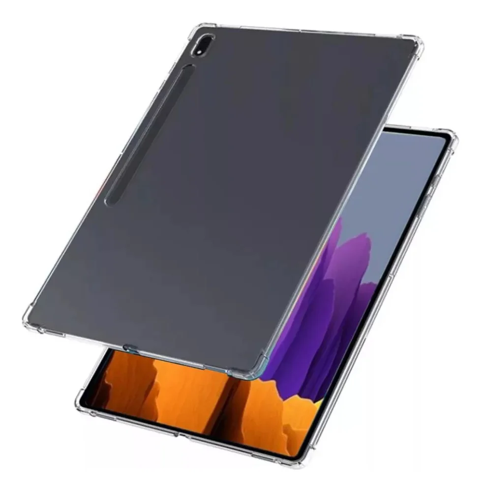 Capa Transparente Para Galaxy Tab S7 Plus T970 T975