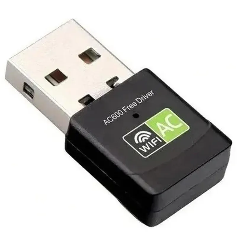 Adaptador Wifi Usb 2.0 Dual Band 2.4 E 5ghz 600 Mbps - Easyidea