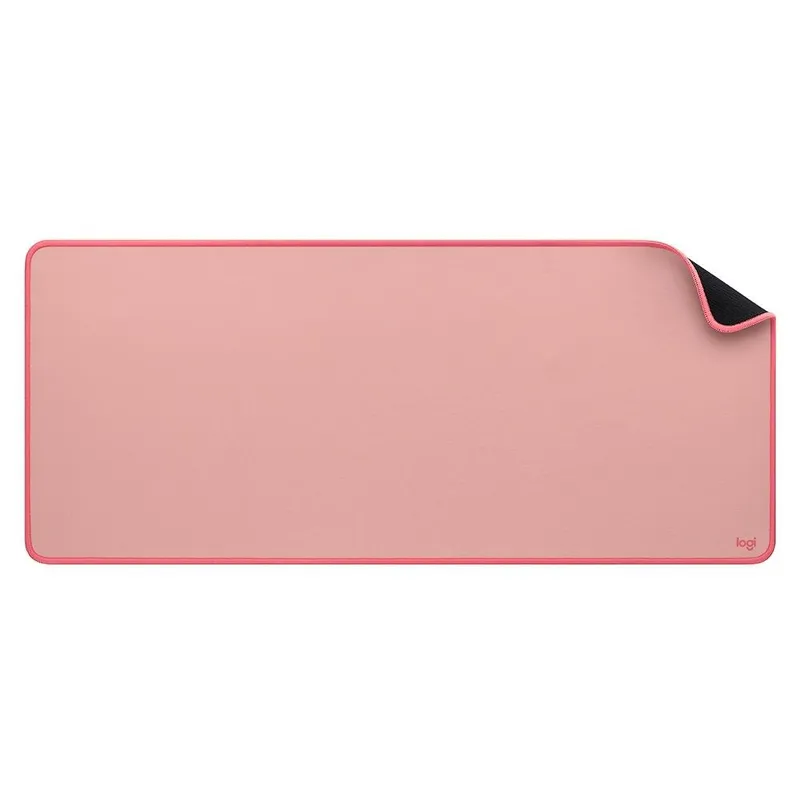 Mousepad Desk Mat Logitech Studio Series, Grande 300x700mm, Antiderrapante, Design Resistente a Respingos, Cinza - 956-000047