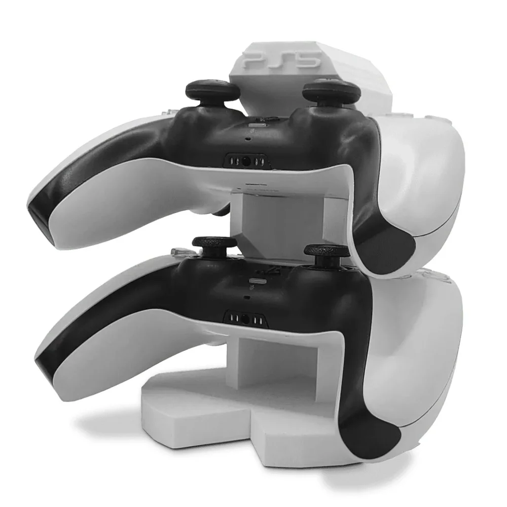 Suporte De Controle Ps5 Vertical - Branco
