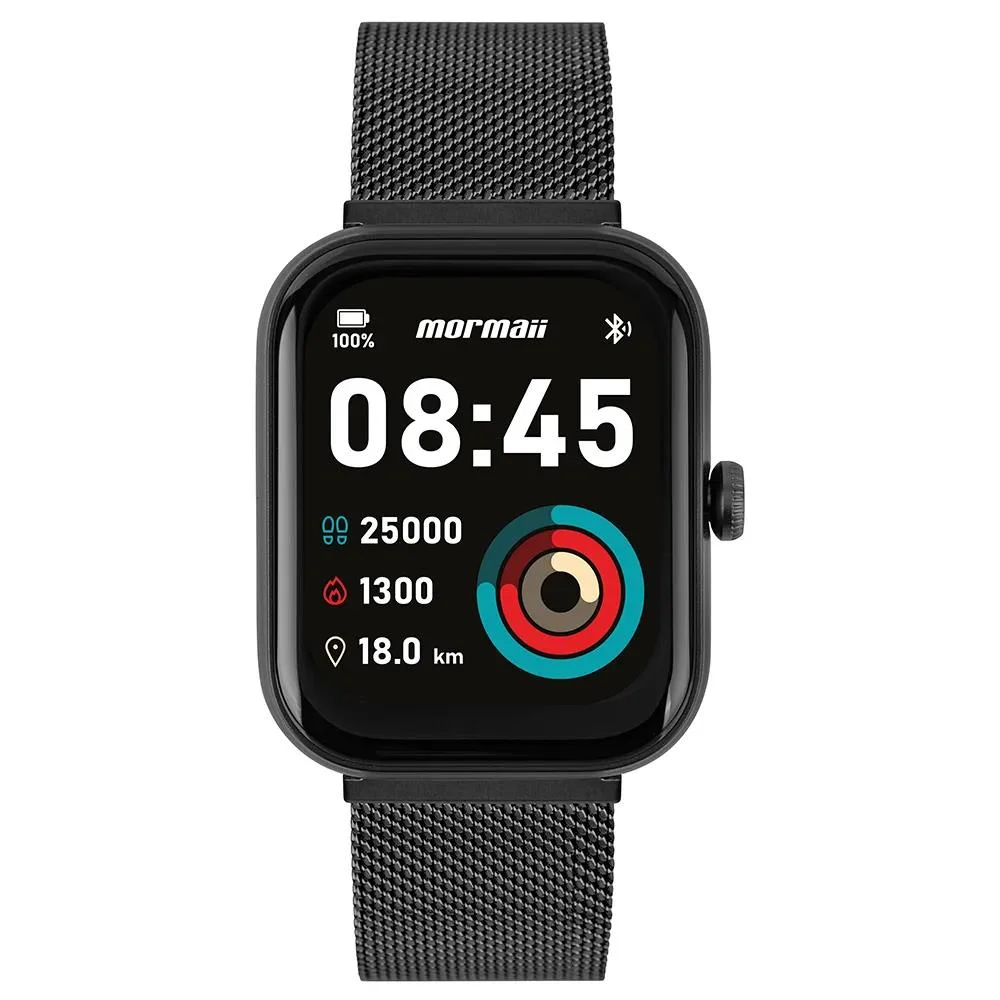 Relógio Smartwatch Mormaii Life Ultra Ref: Molifeuap/7j Rosé Milanese