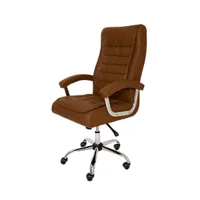 Cadeira De Escritório Ergonômica Miami Marrom