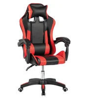 Cadeira De Escritório Gamer Ergonômica Reclinável Giratória - Vermelho