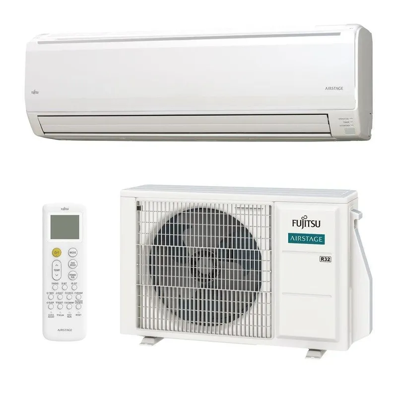 Ar-condicionado Split Inverter 18000 Btus, Fujitsu Airstage, Com Sensor High Wall, Só Frio 220v - Asbg18cmba/aobg18cmca