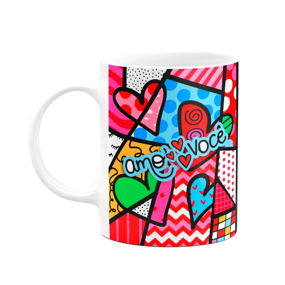 Caneca Namorados - Amo Você Te Quero Para Vida Inteira - M2