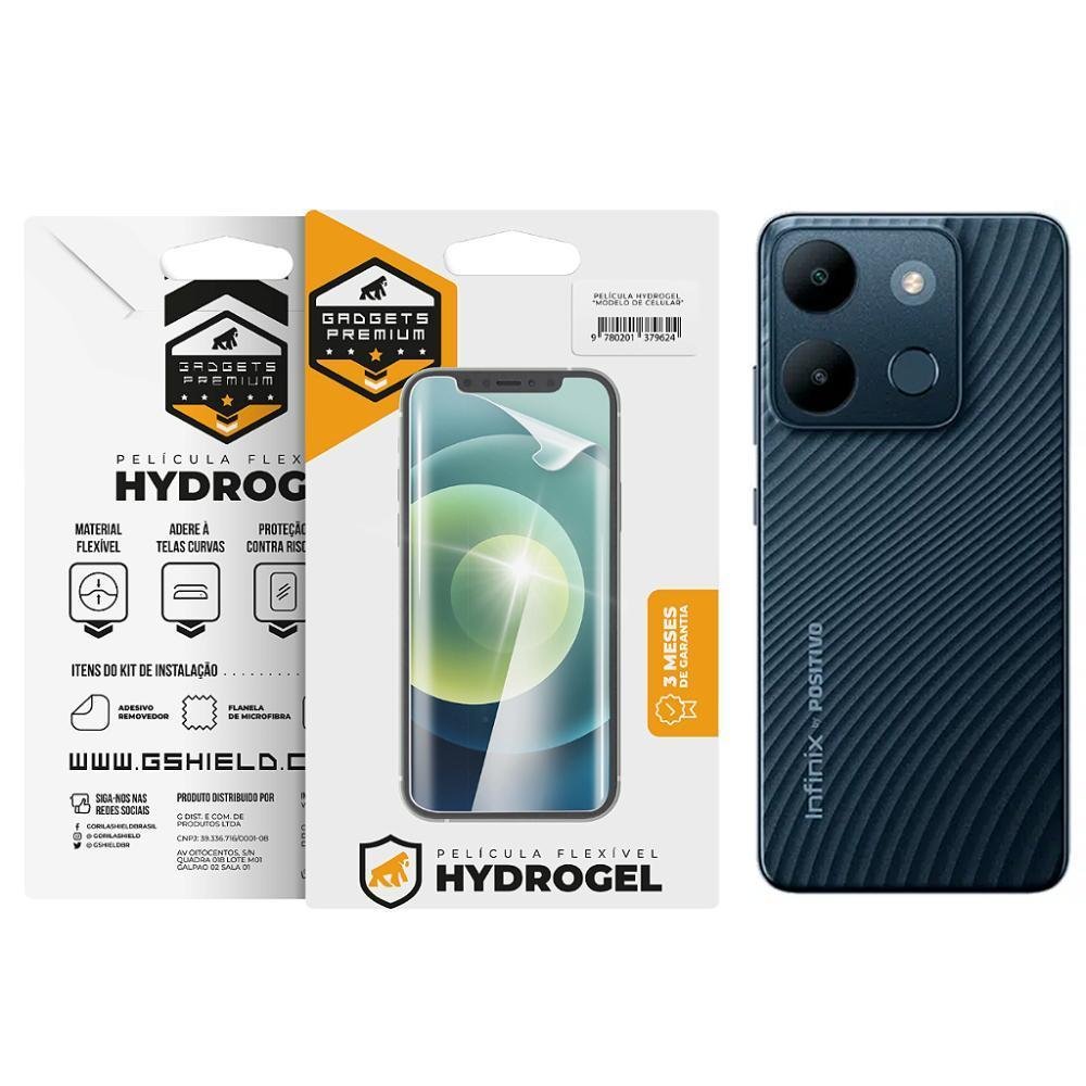 Película Para Infinix Smart 7,Traseira Hydrogel Hd,Gshield
