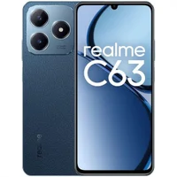 Smartphone Realme Note C63, 256GB, 8GB RAM, Câmera de 50MP, Tela 6.74", Dual Sim, Azul