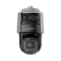 Câmera De Segurança Ip Speed Dome 4mp 32x Com Detecção De Nível De Água Darkfighter Hikvision Tandemvu Ds-2sf8c432mxg-wd/14(f1)