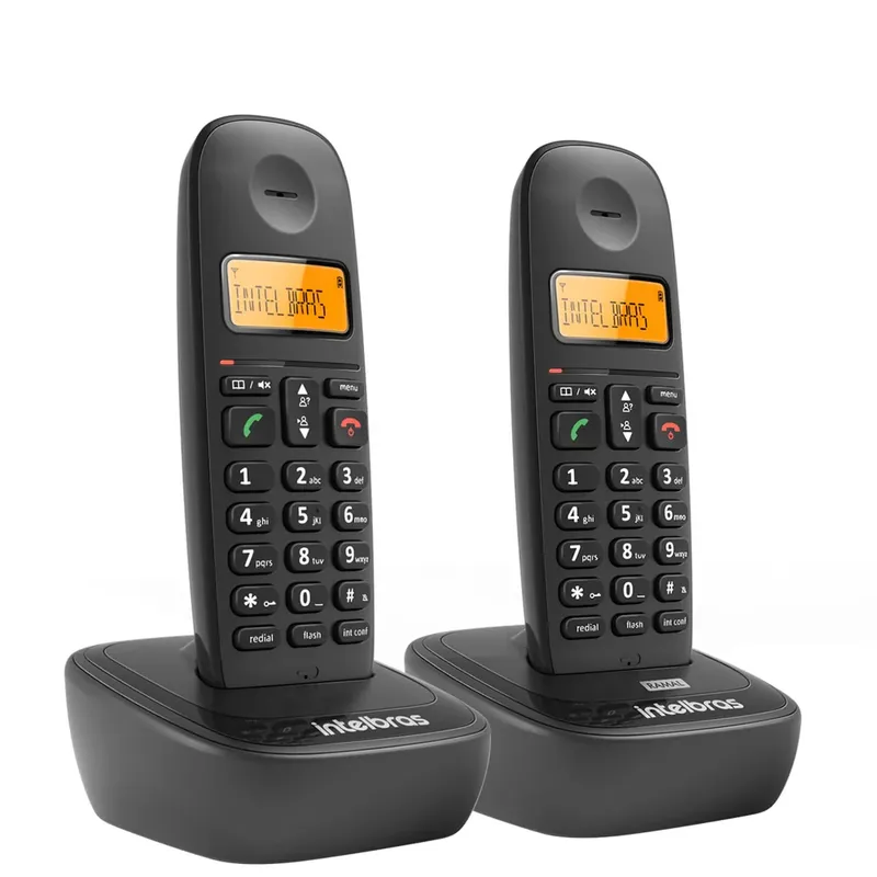 Kit - Telefone Sem Fio + Ramal TS 2512 - Intelbras
