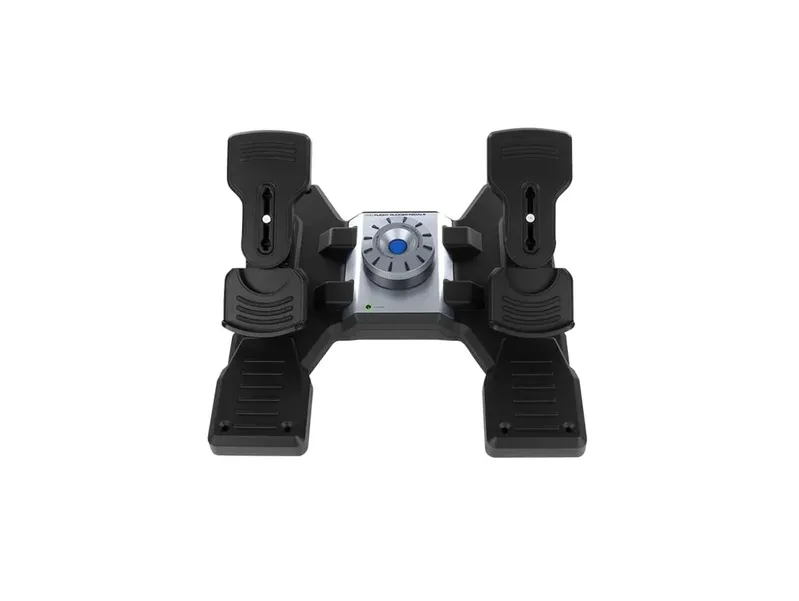 Pedais De Simulador De Voo, Logitech Flight Rudder Pedals, Profissional - 945-000024