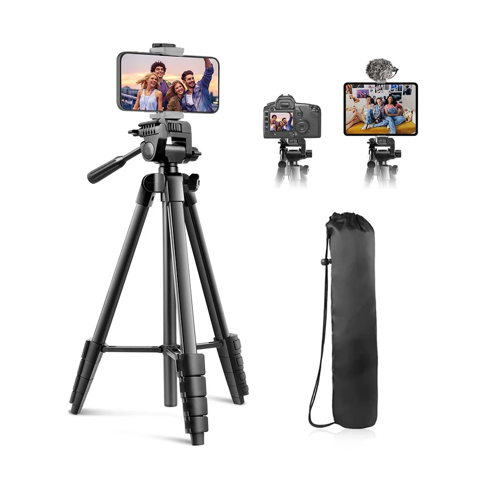 Sensyne 68" Phone Tripod & Selfie Stick - Black B0b5kv5fkz