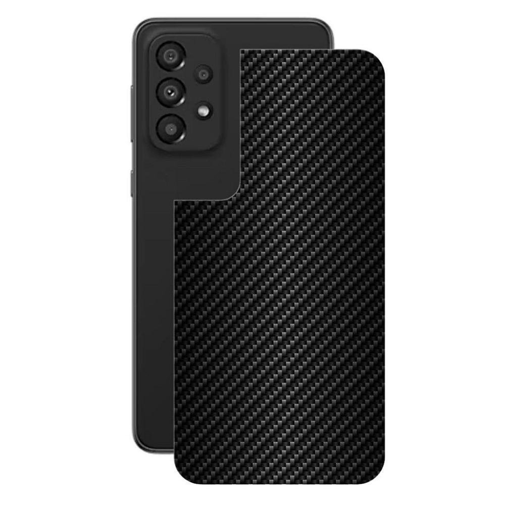Película Para Samsung Galaxy A33 5g, Traseira De Fibra De Carbono, Preta