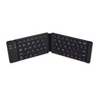 Teclado Recarregável Dobrável Para Ipad Móvel Tablet Notebook Escritório Mini Teclado Dobrável Sem Fio Bluetooth