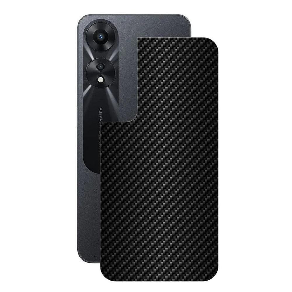 Película Oppo A78 5g - Traseira Fibra Carbono Preta- Gshield