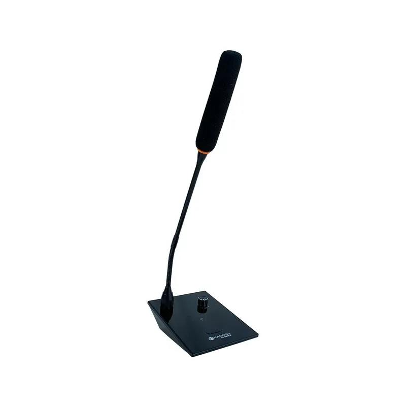 Microfone Gooseneck 60cm Kg-860cb Cápsula Condensadora Kadosh