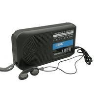 Rádio De Bolso Portátil Am Fm Pilha Bateria E Fone De Ouvido