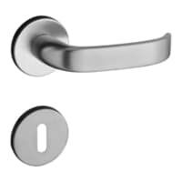 Fechadura Concept Interna 40mm Roseta Redonda Cromo Acetinado Rr1 413-40ci Cra Pado