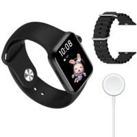 Relógio Inteligente Smartwatch Gs9 Mini Série 9 41mm Nfc Chat Gpt Cor:preto