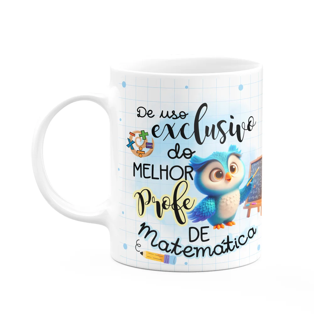 Caneca Melhor Professor De Matemática