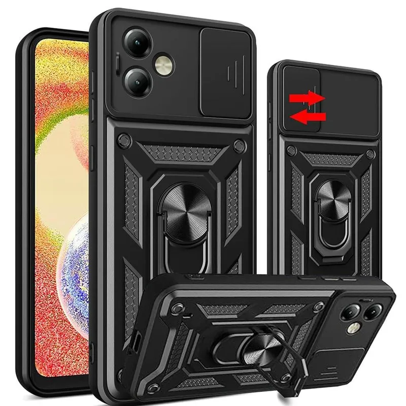 Capa Para Samsung Galaxy A05, Protetora Resistente, Anti Impacto, Queda, Armadura Militar, preto