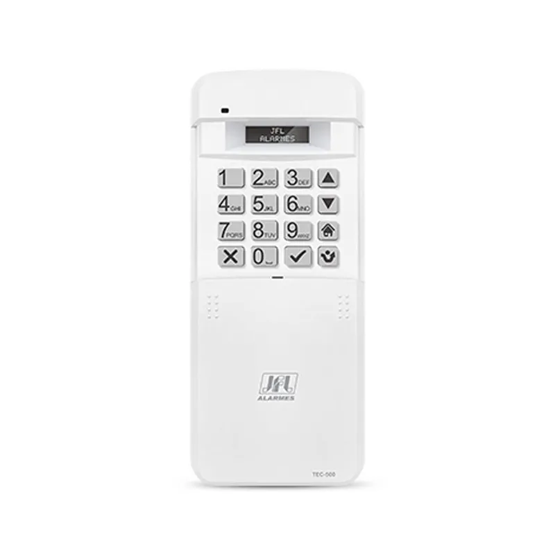 Teclado Jfl Para Centrais Active Tec500, Led Com Fio