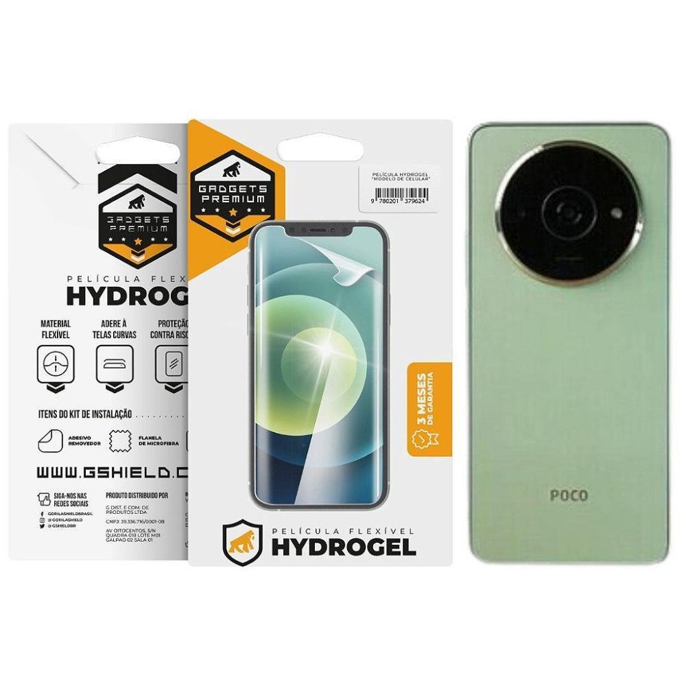 Película Para Xiaomi Poco C61 - Traseira Hydrogel Hd - Gshield