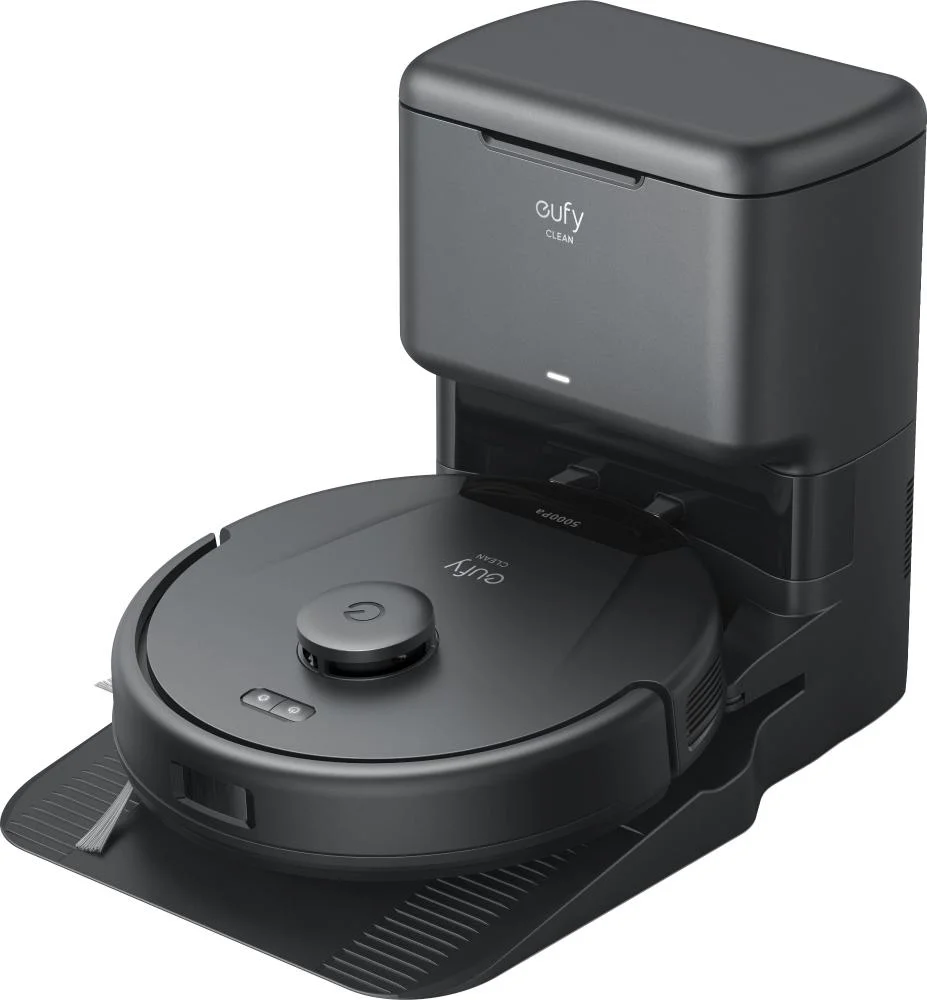 Eufy Clean - Robô Aspirador Híbrido L60 Com Estação Auto-vazia E Remoção Automática De Pêlos - Preto-t2278111
