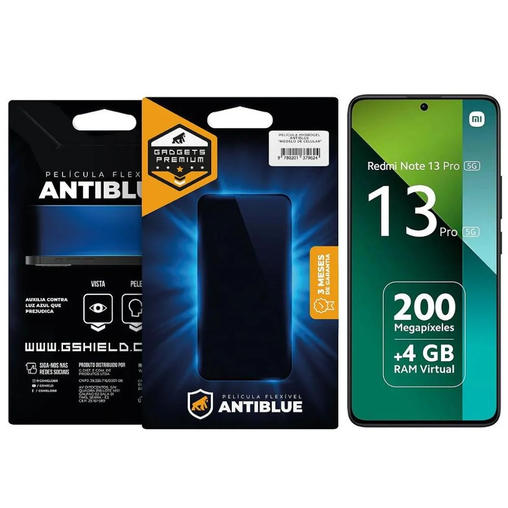 Película Para Xiaomi Redmi Note 10 Pro, Antiblue - Gshield