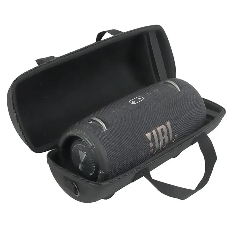 Bolsa Protetora Rígida Compatível com JBL Xtreme 4 - Capa Estojo com Compartimento Interno para Carregador e Cabo, Resistente e Portátil