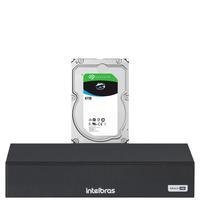 Dvr Intelbras 08 Canais Mhdx 3008-c Full Hd Com Hd 6 Tb