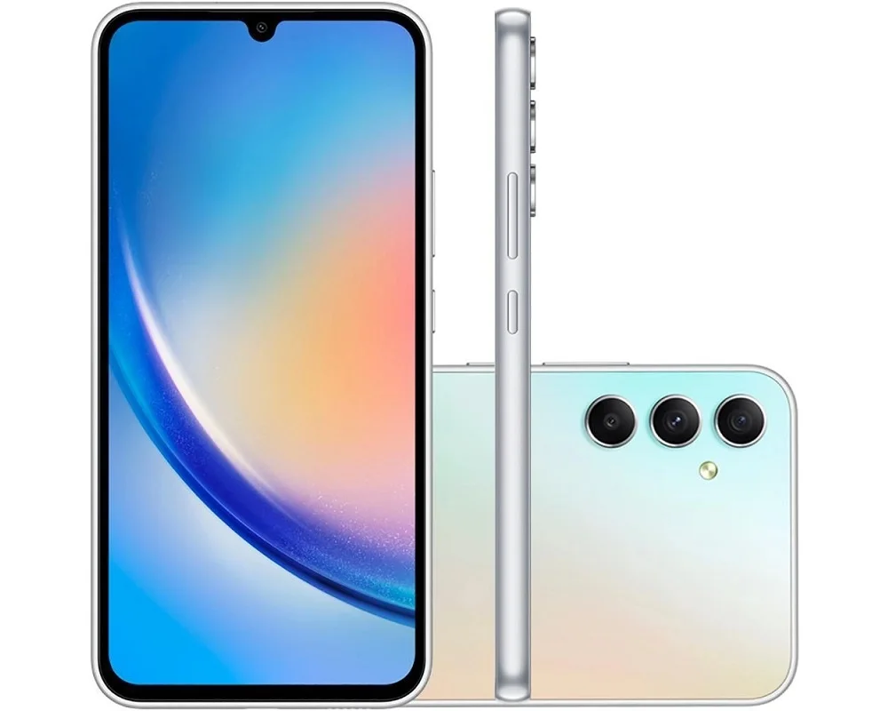 Usado - Samsung Galaxy A34 128GB - Prata - Bom