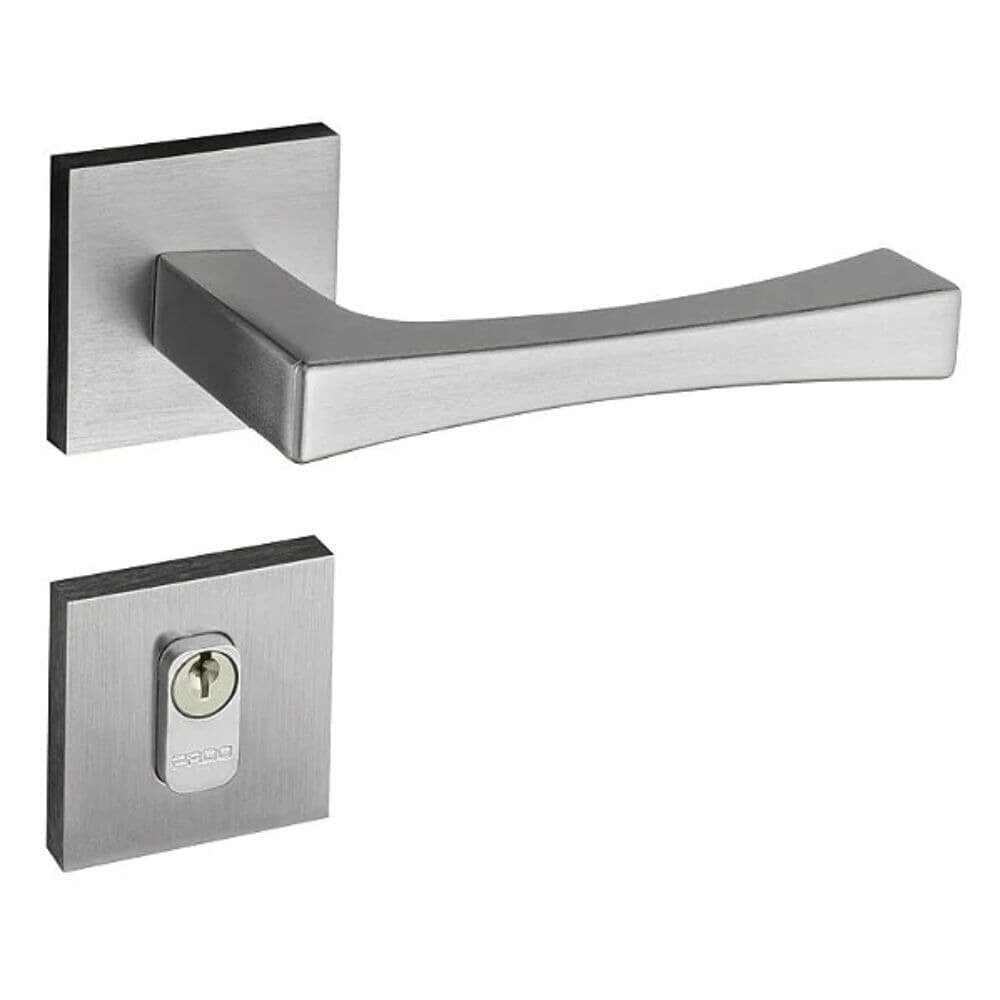 Fechadura Vivaldi Externa 885-40pe Rq3 40mm Escovado Cra Ctl-55 Pado