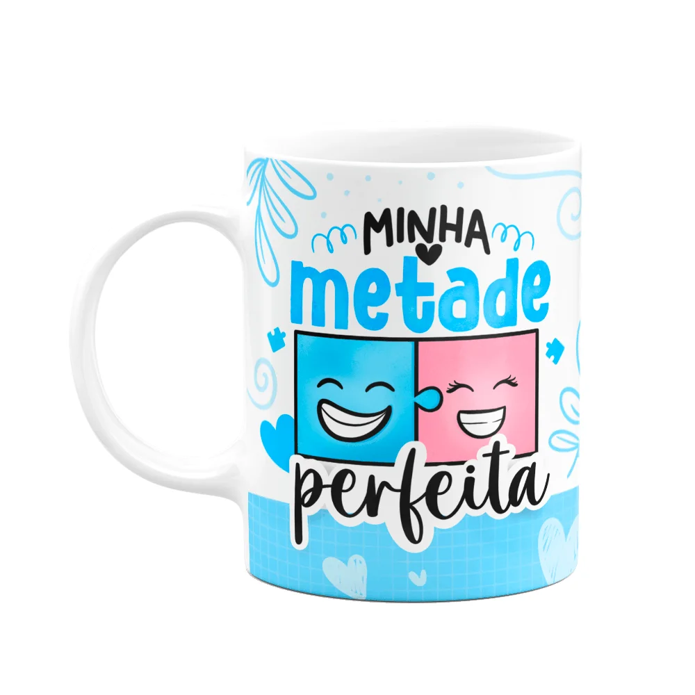 Caneca Namorados - Minha Metade Perfeita