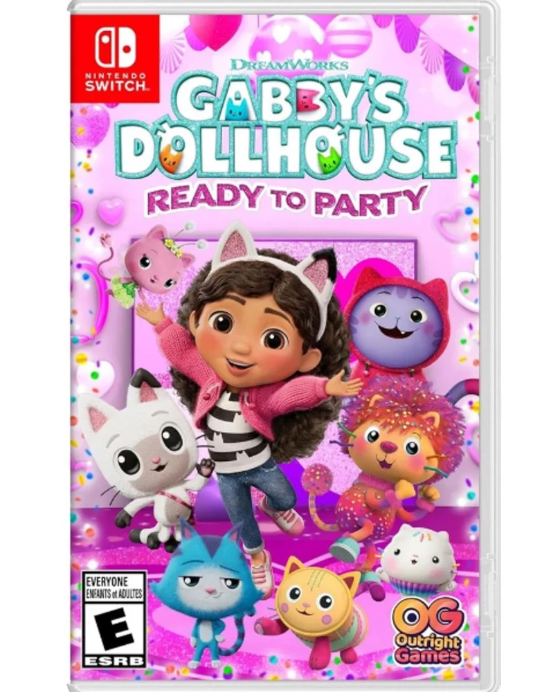 Jogo Gabbys Dollhouse Ready To Party Nintendo Switch