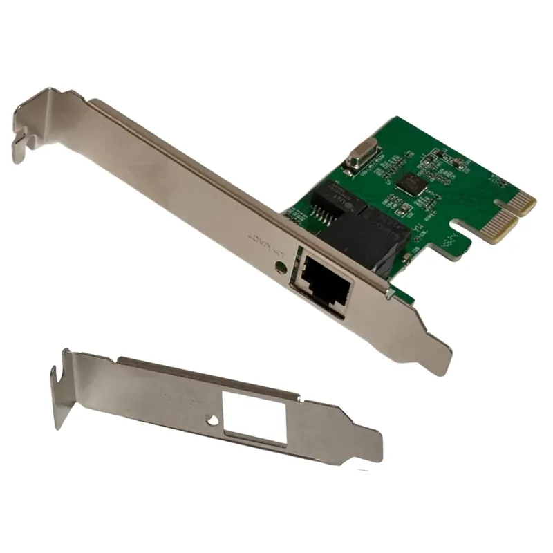 Placa De Rede PCi-express Normal E Low Profile Gigabit 10/100/1000
