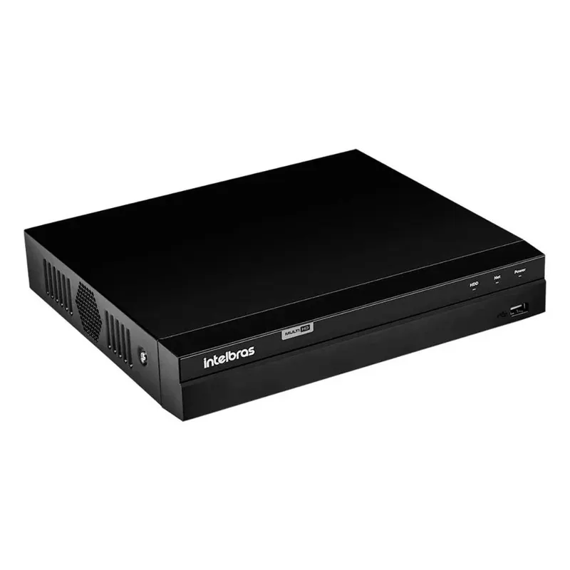 Gravador De Vídeo Inteligente Intelbras Mhdx 1208 Am - 8 Canais - Full Hd - Hdmi, Vga, Bnc