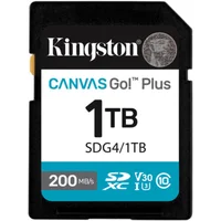 Cartão Memória Kingston Sd Xc 1TB 200mb/s Uhs-i V30 Sdg4/1TB